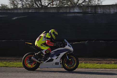 600 Rookies - De Giosa Roberto Yamaha del team Sport Puglia Classe 600 Rookies 3^ gara del Trofeo Inverno 2015 presso l´Autodromo del Levante