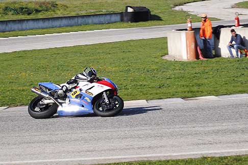 600 Rookies - Moto Yamaha biker Mattarrese Valerio 3^ gara del Trofeo Inverno 2015 presso l´Autodromo del Levante