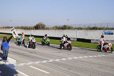 Classe Open - Pronti per la partenza categoria Open, 3^ gara al Trofeo Inverno 2015 all´Autodromo del Levante di Binetto