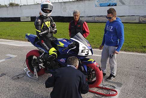 Trofeo Inverno - Ritella Nicola Honda pitline, atmosfere pregara al Trofeo Inverno 2015 presso l´Autodromo del Levante di Binetto
