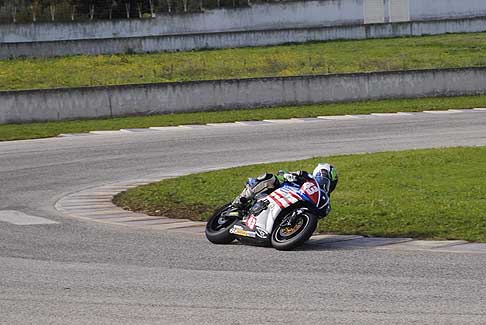 Trofeo Inverno - Rubino Raffaele Honda del team Matera Racing al tonrantino in Gara 1 al Trofeo Inverno 2015 presso l´Autodromo del Levante