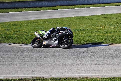 Trofeo Inverno 2015 - Campione Nocco Alessandro leader in uscita dal tornantino Classe 600 Open, 3^ Gara al Trofeo Inverno 2015 all´Autodromo del Levante nel circuito di Binetto