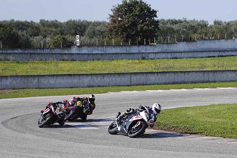 Trofeo Inverno - Gruppo centrale al tornantino categoria Open Amatori Rookies al Trofeo Inverno 2015 in pista presso l´Autodromo del Levante a Binetto