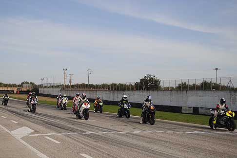 Trofeo Inverno - Shieramento griglia di partenza classe 600 Open/Amatori al Trofeo Inverno 2015 presso l´Autodromo del Levante di Binetto