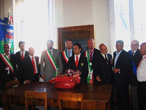 Felipe Massa - Ritiro del premio XX edizione Trofeo Lorenzo Bandini 2013 width=