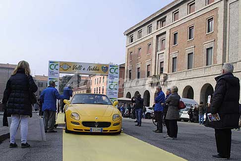Auto d´Epoca - Maserati Spider 4.2 V8 a Valli e Nebbie 2017 partenza da Ferrara