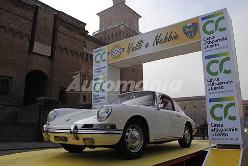 Auto d´Epoca - Porsche 912 1600 CC del 1967 a Valli e Nebbie 2017 partenza da Ferrara