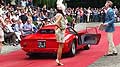 Sport Car e modelle con abiti d´epoca al Concorso di Eleganza Villa d´Este sul lago di Como