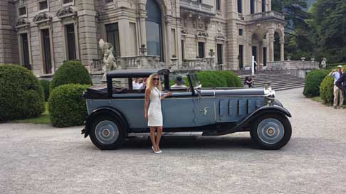 Esposizione auto storiche - Auto da sogno di altri tempi a Cernobbio al Concorso di Eleganza Villa d´Este 2014 sul lago di Como width=